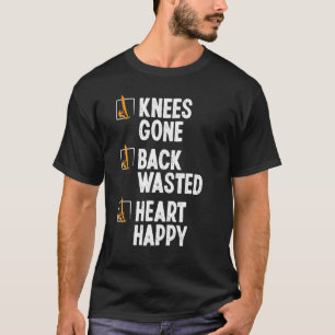 Camiseta Lesão no Joelho por Windsurf Cirurgia de Costas En