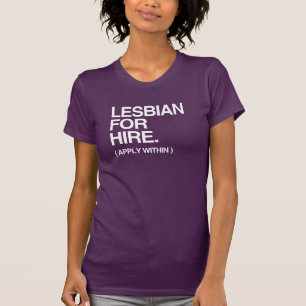CAMISETA LESBIANO PARA CONTRATO