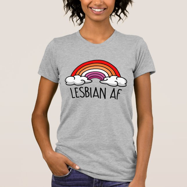 CAMISETA LÉSBICA AF (Frente)
