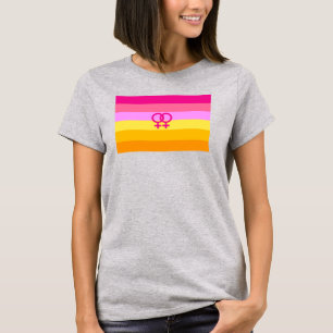 Camiseta Lésbica Dawn Pride WLW