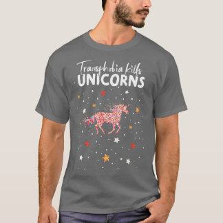 Camiseta Lésbica lésbica Gay Unicorn Transthobia Ho