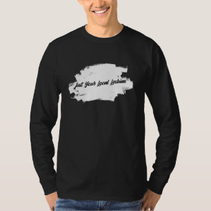 Camiseta Lésbica local Casal lésbica sarcasmo principal