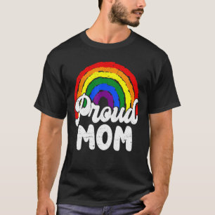 Camiseta Lésbica Orgulha Mãe Lgbt Gay Dia de as mães Lgbtq