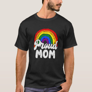Camiseta Lésbica Orgulha Mãe Lgbt Gay Dia de as mães Lgbtq
