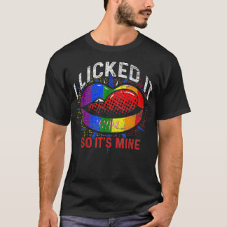 Camiseta Lésbica Orgulho gay Mês Sinalizador do arco-íris L