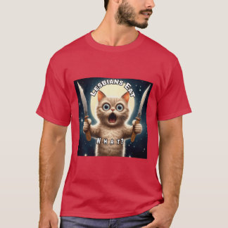 Camiseta Lésbicas Comem O Que é engraçado