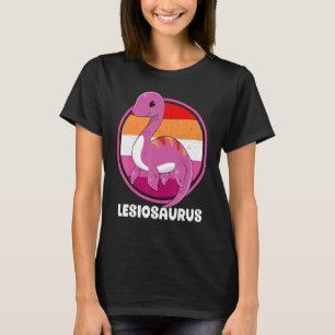 Camiseta Lesiossauro Lésbica Plesiossauro Lgbtq Orgulho gay