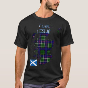 Camiseta Leslie Scottish Clan Tartan Scotland