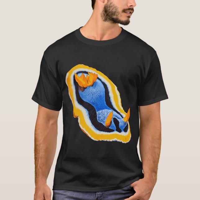 Camiseta Lesma-do-mar Fofa de Ann's Nudibranch (Frente)