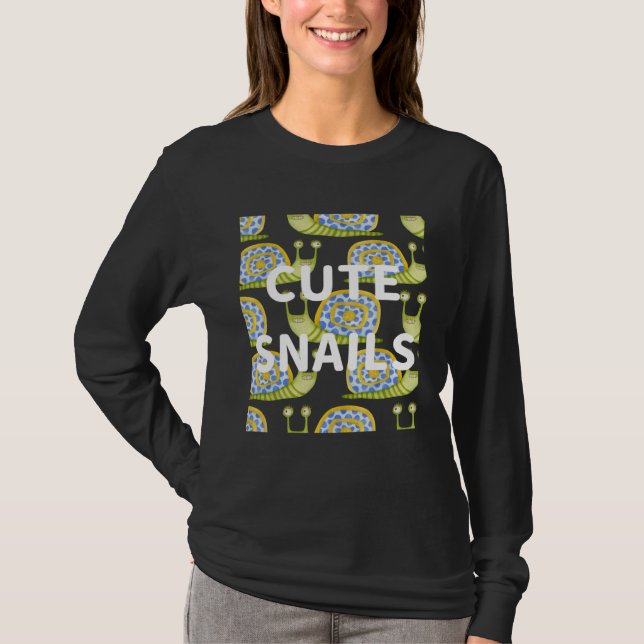 Camiseta Lesmas fofas Nº 1 (Frente)