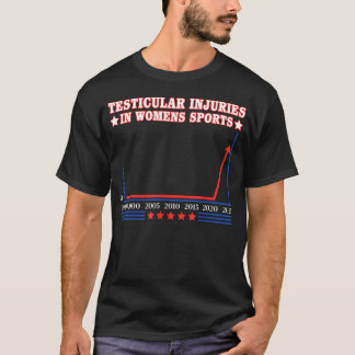Camiseta Lesões Testiculares Nos Esportes Divertido