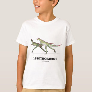 Camiseta Lesothosaurus (dinossauro de Ornithischian)