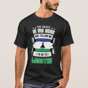 Camiseta Lesoto Na Minha Cabeça