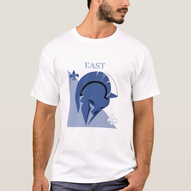Camiseta leste alto (Frente)