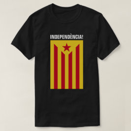 Camiseta L'Estelada Vermella - bandeira Starred vermelho