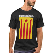 L'Estelada Vermella - bandeira Starred vermelho