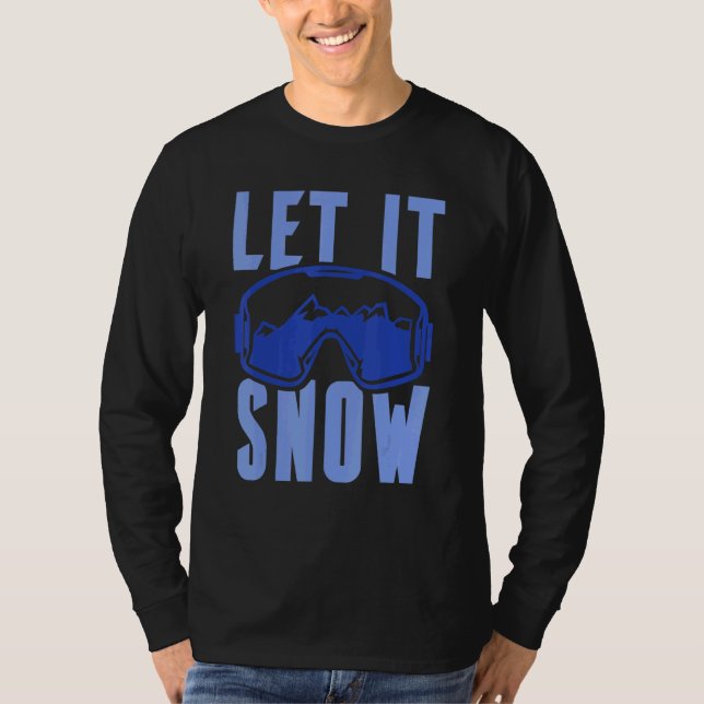 Camiseta Let it Snow 4 (Frente)