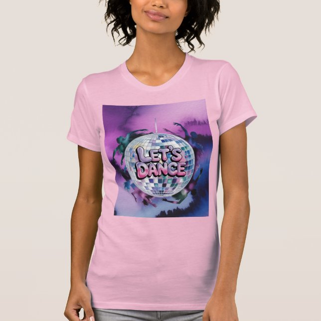 Camiseta Let’s Dance Birthday Party Bash (Frente)