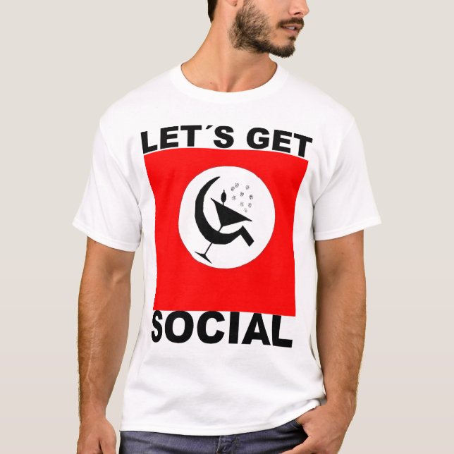 Camiseta Let´s Get Social (Frente)