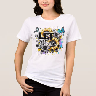 Camiseta Let Them para Mulheres, Camisa de Amor Pr