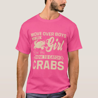 Camiseta Let this girl show you how to catch crabs gift