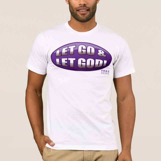 Camiseta LetGoLetGodPURPLE (Frente)