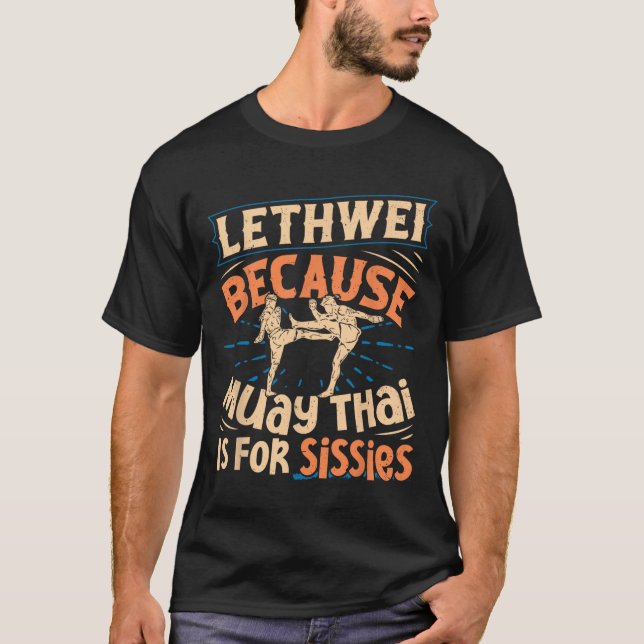 Camiseta Lethwei Treinando Myanmar Combatente birmanês Boxi (Frente)