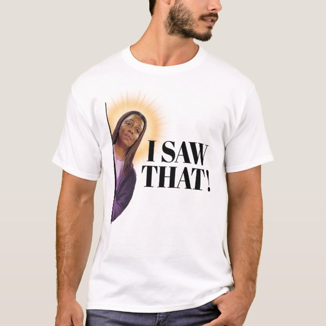 Camiseta Letitia James Viu Que (Frente)