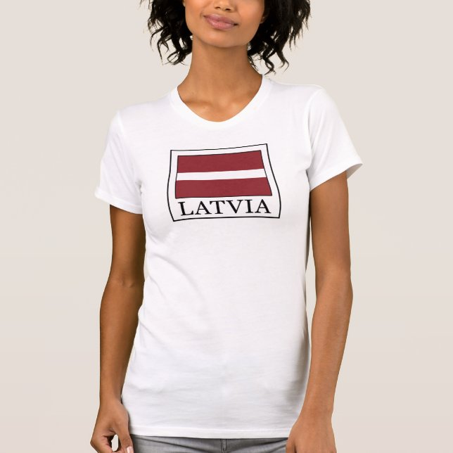 Camiseta Letónia (Frente)