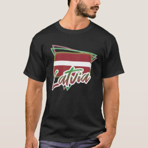 Camiseta Letónia