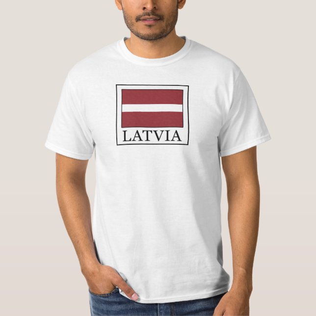 Camiseta Letónia (Frente)