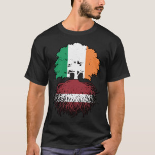 Camiseta Letónia Irlanda Irlanda, Irlanda, Irlanda, Tree Ro