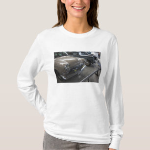 Camiseta Letônia, Riga, Museu de Motores de Riga, década de