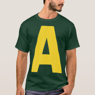 Camiseta Letra A Esquilo Fantasia de Natalção de Ação de Gr