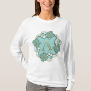 Camiseta Letra alfabética inicial