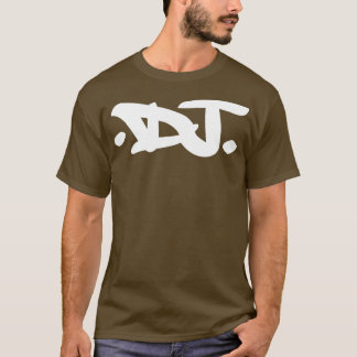 Camiseta Letra branca do Grafite DJ