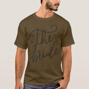 Camiseta Letra Bride Monoline Blk