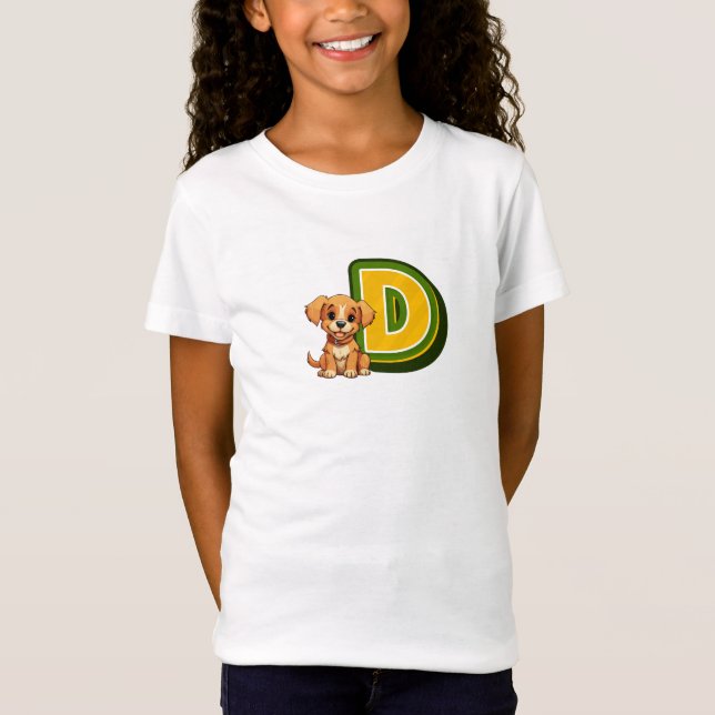 Camiseta Letra D (Frente)