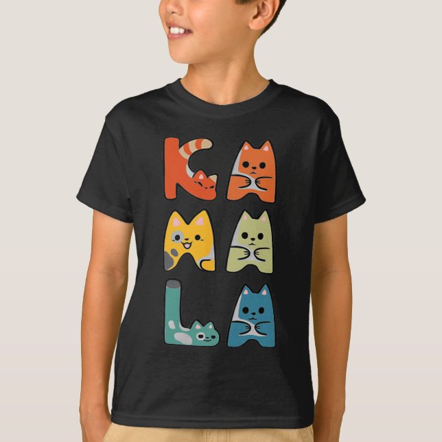 Camiseta Letra de Gato Cortado Positiva (Frente)