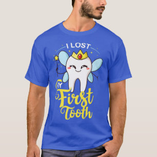 Camiseta Letra dentária Dente Dente de Fada Dente