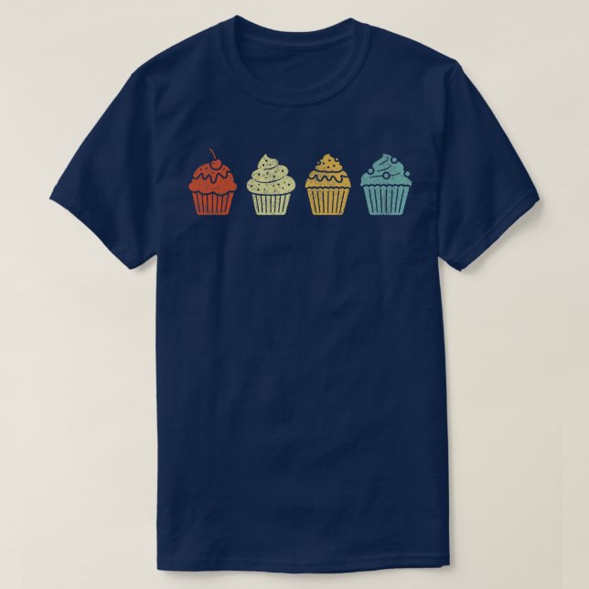 Camiseta Letra do Cupcake do padeiro do Cupcake Funny Bakin (Frente do Design)