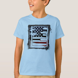 Camiseta Letra E Monograma inicial EUA