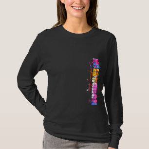 Camiseta Letra Edinburgh Edinburgh Watercolor