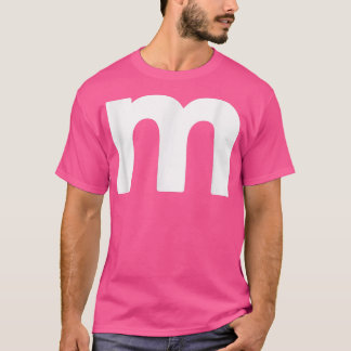 Camiseta Letra Engraçada M Chocolate Candy Halloween Team G