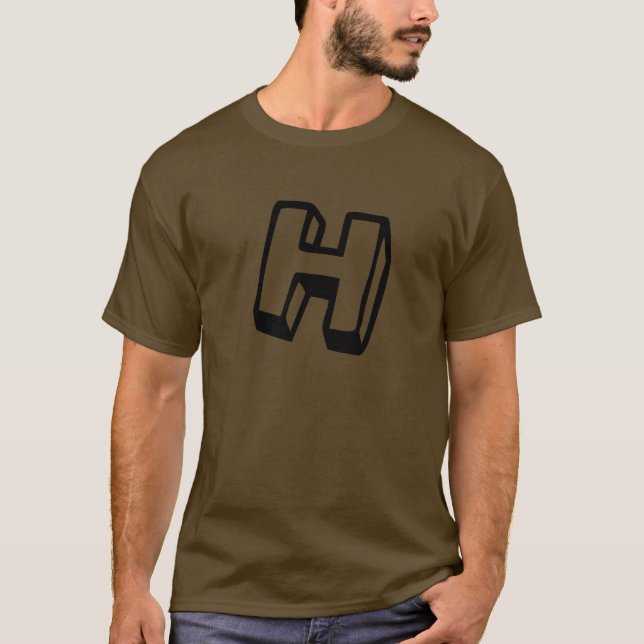 Camiseta Letra H (Frente)