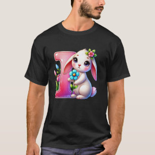 Camiseta Letra I do Alfabeto de Páscoa u2013 Ovo Divertido