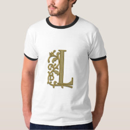 Camiseta Letra Inicial do Alfabeto