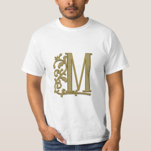 Camiseta Letra Inicial do Alfabeto