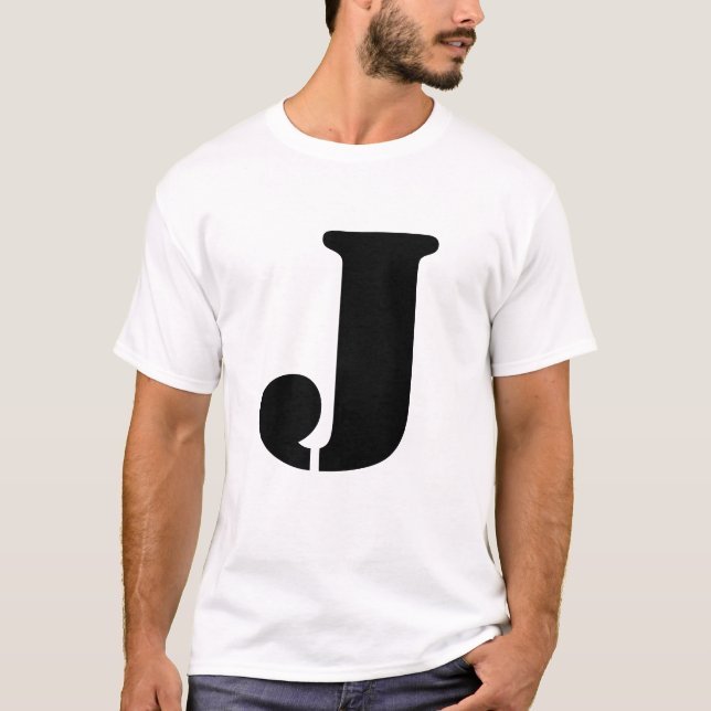 Camiseta Letra J (Frente)