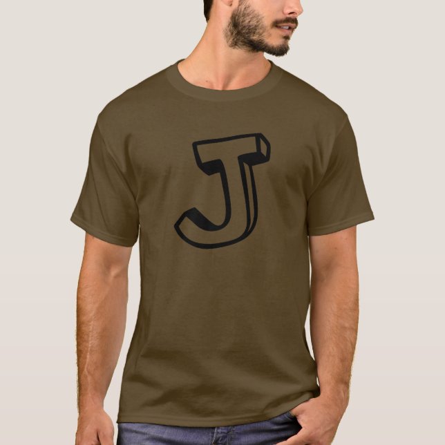 Camiseta Letra J (Frente)